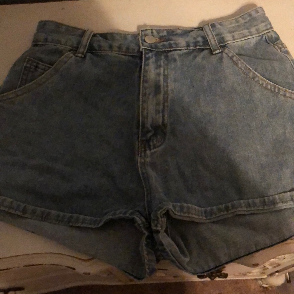 Brand new denim shorts